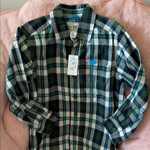 Brand new boys button down shirt